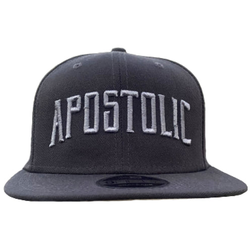 Charcoal grey 'Apostolic' Snapback