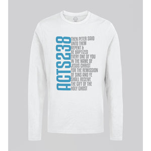 ACTS 238 VERSE LONG SLEEVE T-SHIRT